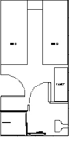 2 berth cabin