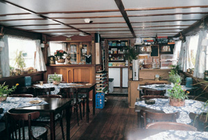 Interior of the Anna Maria IV