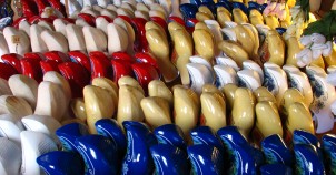 The traditional Dutch wooden shoes. Photo courtesy of Netherlands Board of Tourism