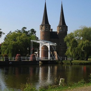 Oostpoort in Delft. Photo courtesy of Netherlands Board of Tourism