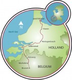 Amsterdam to Brussels Map