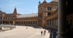 The famous Plaza de Espana in Seville. Photo via Flickr:tastybit