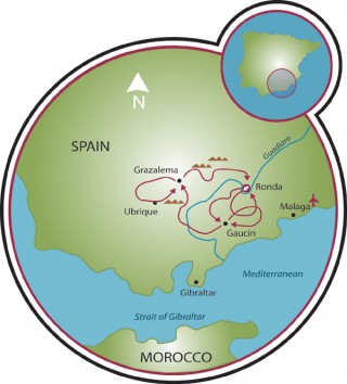 Andalusia Map