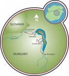 Budapest & the Danube River Bend Map