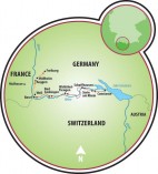 Constance to Basel Map