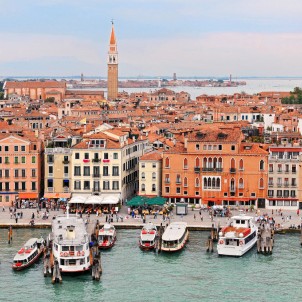 View of Venice - photo via Flickr:Tambako the Jaguar