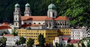 Three River Town of Passau in Germany