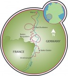 German Wine Route Map