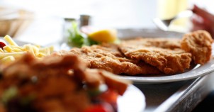 Weiner Schnitzel in Germany, of course! Photo via fotopedia:Matt Hausunger