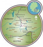 Innsbruck - München Map