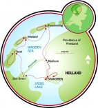 IJsselmeer und Waddeneilanden Map