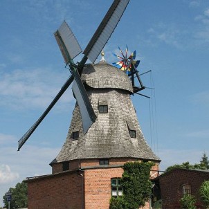 Windmill in Malchow - photo by Doris Antony