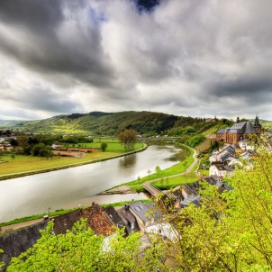 Saar River valley - photo by Wolfgang Staudt