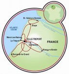 Northern Normandy Map