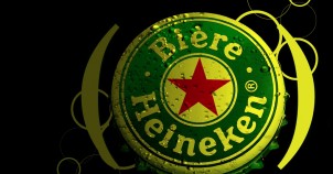 The famous Heineken beer