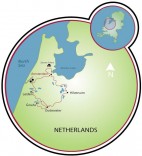 Old Dutch Cities Tour Map