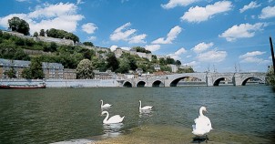 Meuse River in Namur