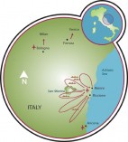 Riccione Map