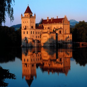 Anif Castle near Salzburg. Photo courtesy of Austrian National Tourist Office