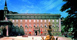 Residence Palace & Square in Salzburg. Photo courtesy of Austrian National Tourist Office