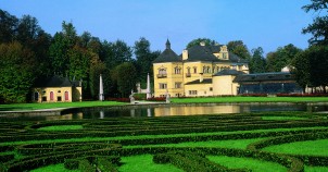 Gardens of the HeIlbrunn Palace in Salzburg - photo courtesy of Austrian Board of Tourism