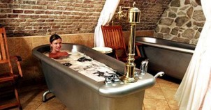 The famous beer spa!!