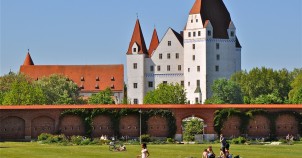 Neues Schloss in Ingolstadt. Photo via Flickr:Robert Lesti