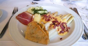 "Spargel" is a common treat! Photo via Flickr:Jun Seita
