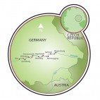 Ulm to Regensburg Map