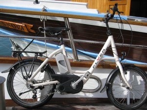 "Swiss Flyer" ebike used on Croatia tours.
