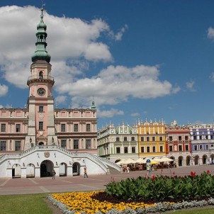 Zamość in Poland. Photo via Wikimedia Commons:Maciej Ukleja