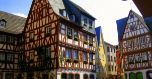 Mainz is known for its many gorgeous half-timbered houses!