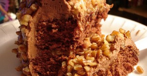 German chocolate cake! Photo via Flickr:callme_crochet