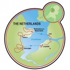 Sailing around the IJsselmeer Map