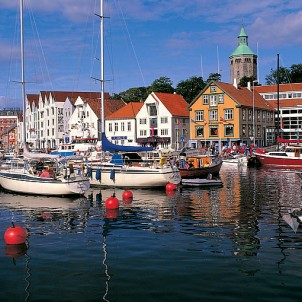 Stavanger in Norway. Photo via Wikimedia Commons:Odd Inge Worsoe