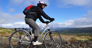 Cycling in Norway, photo courtesy of Paul Uijting