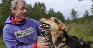Ketil Reitan, proprietor Alaskan Husky Tours, photo courtesy of Paul Uijting
