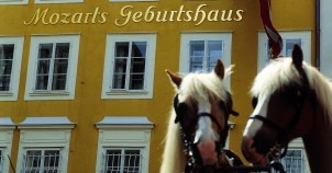 Salzburn, the birthplace of Mozart. Photo courtesy of Austrian National Tourist Office