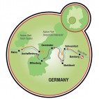 Van Bamberg naar Mainz Map