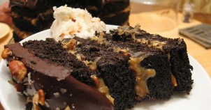 Delicious German Chocolate Cake - photo via Flickr:kimberlykv