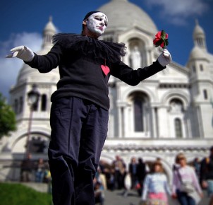 Montmartre in Paris - photo via Flickr:Moyan Brenn