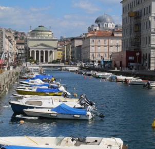 Harbor in Trieste. Photo via Flickr:ho visto nina volare