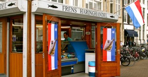 A Haring (Herring) Shop in Amsterdam - do not miss one! Photo via Flickr:cheeseslave
