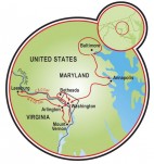 Tour of Three Cities Map