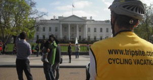Hennie at the White House in D.C.