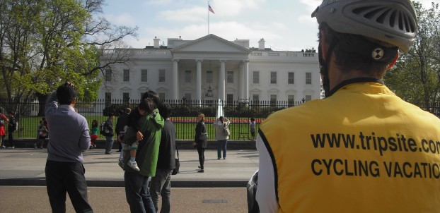 Hennie at the White House in D.C.