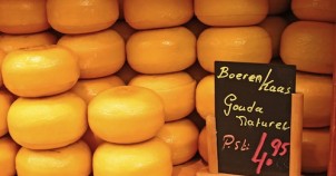 Fresh Gouda cheese