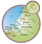 Amsterdam to Bruges Relax Tour Map