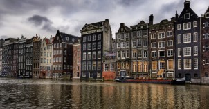 Amsterdam's famous canal houses