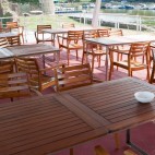 Um dos decks.